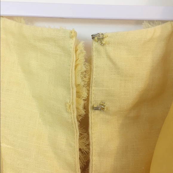 Taylor Cocktail Dress - Size 6 - Small - Yellow - Picture 5 of 11